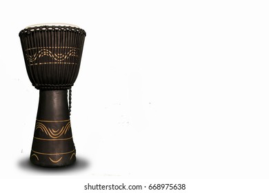 black bongo drum right
