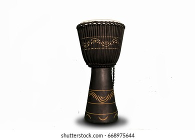 black bongo drum right