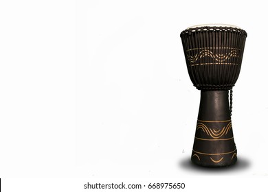 black bongo drum right
