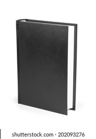 Black Book Isolated On White Background