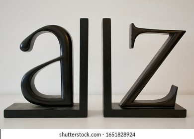 Black Bookends A And Z