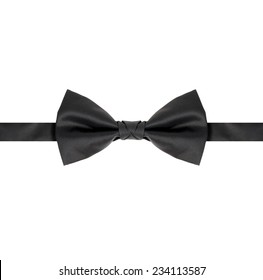 Black Bow Tie Isolated On White Stock Photo 234113587 | Shutterstock