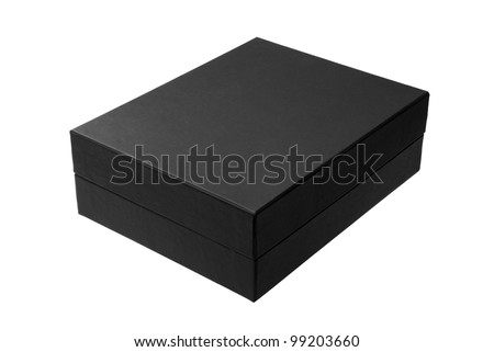 Black box isolated on white - #2