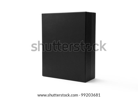 Black box isolated on white - #5