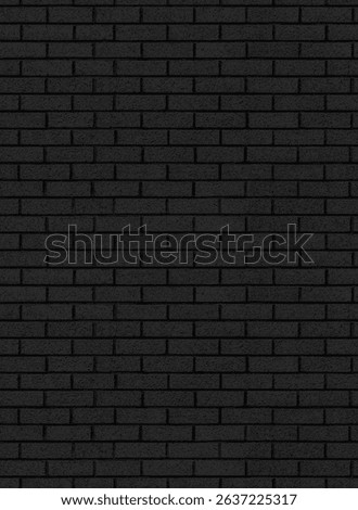 Black brick wall background texture pattern – Dark brickwall at night as a seamless wallpaper backdrop.