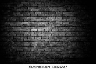 Black Brick Wall Brickwork Background Stock Photo 1388212067 | Shutterstock