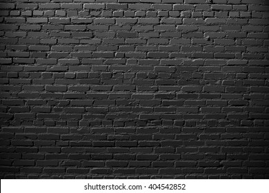 Black Brick Wall. Grunge Texture