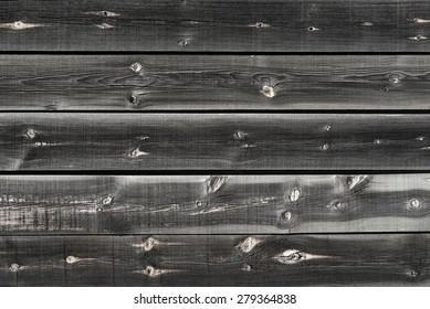 Black Burnt Wood Slats Background