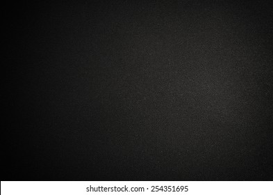 Black Canvas Background Or Texture