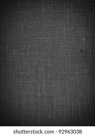 Black Canvas Background Or Texture