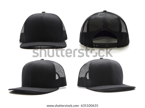 Black Cap Isolated On White Background Stock Photo (Edit Now) 635100635