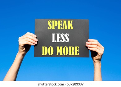 99 Think less do more Images, Stock Photos & Vectors | Shutterstock