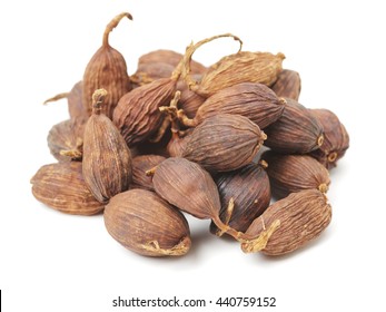 Black Cardamom On White Background Stock Photo 440759152 | Shutterstock