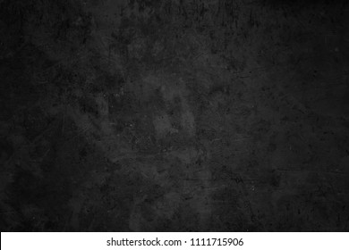 Black cement wall. Grunge background - Shutterstock ID 1111715906