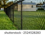 Black Chain Link Fence for your protection