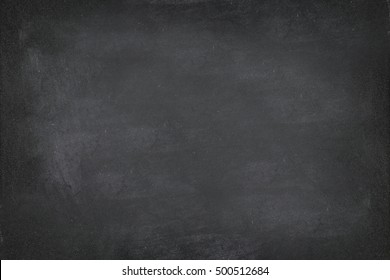 Black Chalkboard blackboard chalk texture background. Black chalk board texture empty blank with writing chalk traces erased on the board. Copy space for text advertisement. School board display. - Powered by Shutterstock