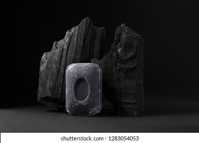 Black Charcoal Soap Bar, Skin Care Cosmetic Products