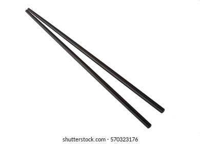 black chopsticks