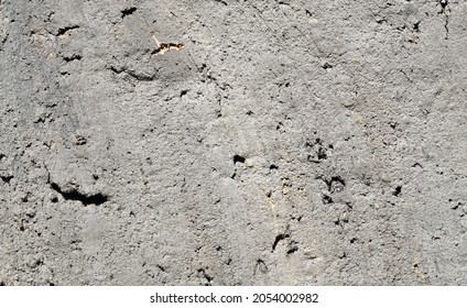 Black Clay Texture. Use As Illustration For Presentation.        