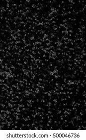 Black Cloth Background With Sequins Or Abstract Texture