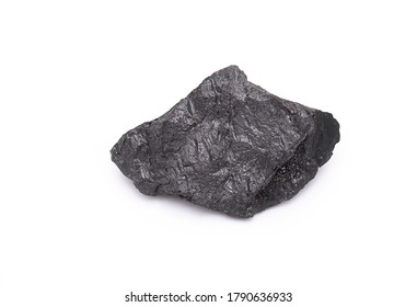 Black coal isolated on white background - Shutterstock ID 1790636933
