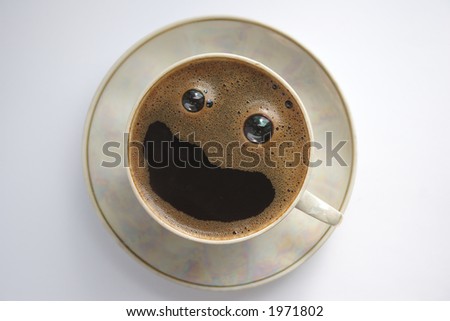 black coffee