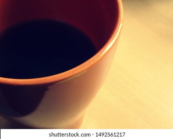 Black Coffee In A Mug