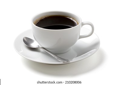 Black Coffee  On White