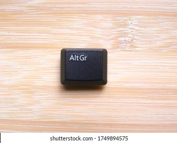 Black Color Alt Graph Key Of Computer Keyboard