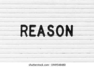 5 letter words reason