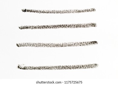 Black color oil pastel drawing in line shape on white paper background - Powered by Shutterstock