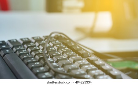 Black Computer keyboard