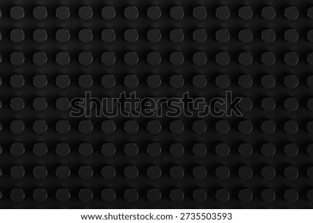 Black Construction Toy Baseplate Texture Background
