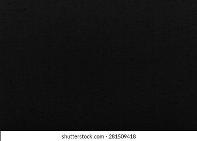 Black Cotton Fabric Texture
