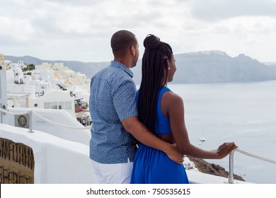 Black couple engagement