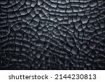 Black cracked background, free public domain CC0 image.