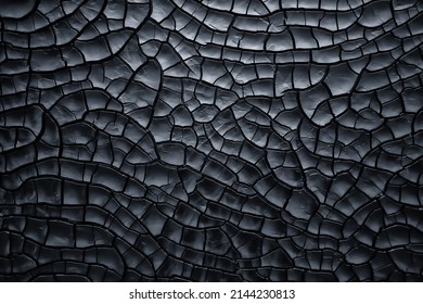 Black cracked background, free public domain CC0 image.