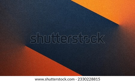 Black dark blue gray copper red brown burnt orange gold yellow abstract background. Color gradient ombre. Geometric shape. Stripe line angle. Rough noise grungy grain texture. Design. Template. Shine 