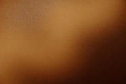 Sépia Noir Marron Foncé En Cuivre Rouge Orange Doré Jaune Beige Abstrait Grunge. Couleur Dégradée Ombre. Bruit Granuleux à Grains Arrondis. Géométrique. Ligne De Courbe D'onde. La Lumière éclaire Brillamment. Conception.