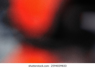 Black dark deep red ruby garnet cherry burgundy wavy abstract background. Color gradient ombre. Rough grain noise dust grunge.