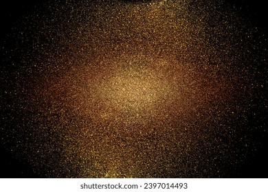 Black dark orange golden red brown shiny glitter abstract background with space. Twinkling glow stars effect. Like outer space, night sky, universe. Rusty, rough surface, grain. - Powered by Shutterstock