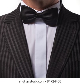 Black Dinner Jacket Closeup