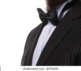 Black Dinner Jacket Closeup