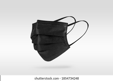 Black Disposable Medical Face Mask