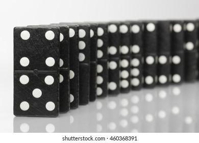 Black Domino Bricks Stock Photo 460368391 | Shutterstock