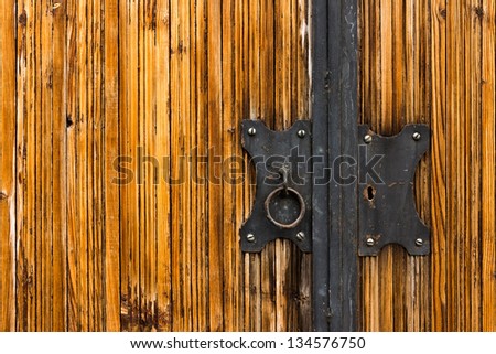 Similar – Image, Stock Photo paint it black? Door