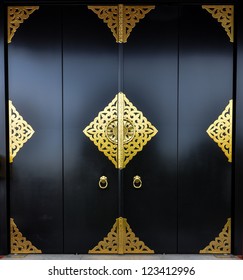 Japanese Temple Door Images Stock Photos Vectors