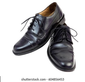 Black Dress Shoes. Isolated.