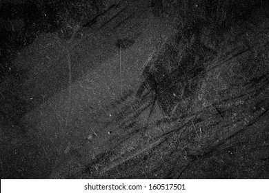 Black Dusty Surface Texture