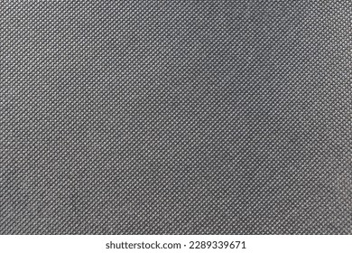 Black Fabric cross line background, Linen fabric texture Black . Black Background for Design.